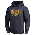 thumbnail image 2 of Men's Navy Nashville Predators Hometown Collection Pullover Hoodie, 2 of 3