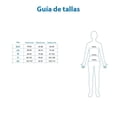 thumbnail image 4 of Blusa George para Mujer, con Cuello Tipo Polo, Botones en Pecho, Tela Rib, Manga Corta Negro Talla G, 4 of 4