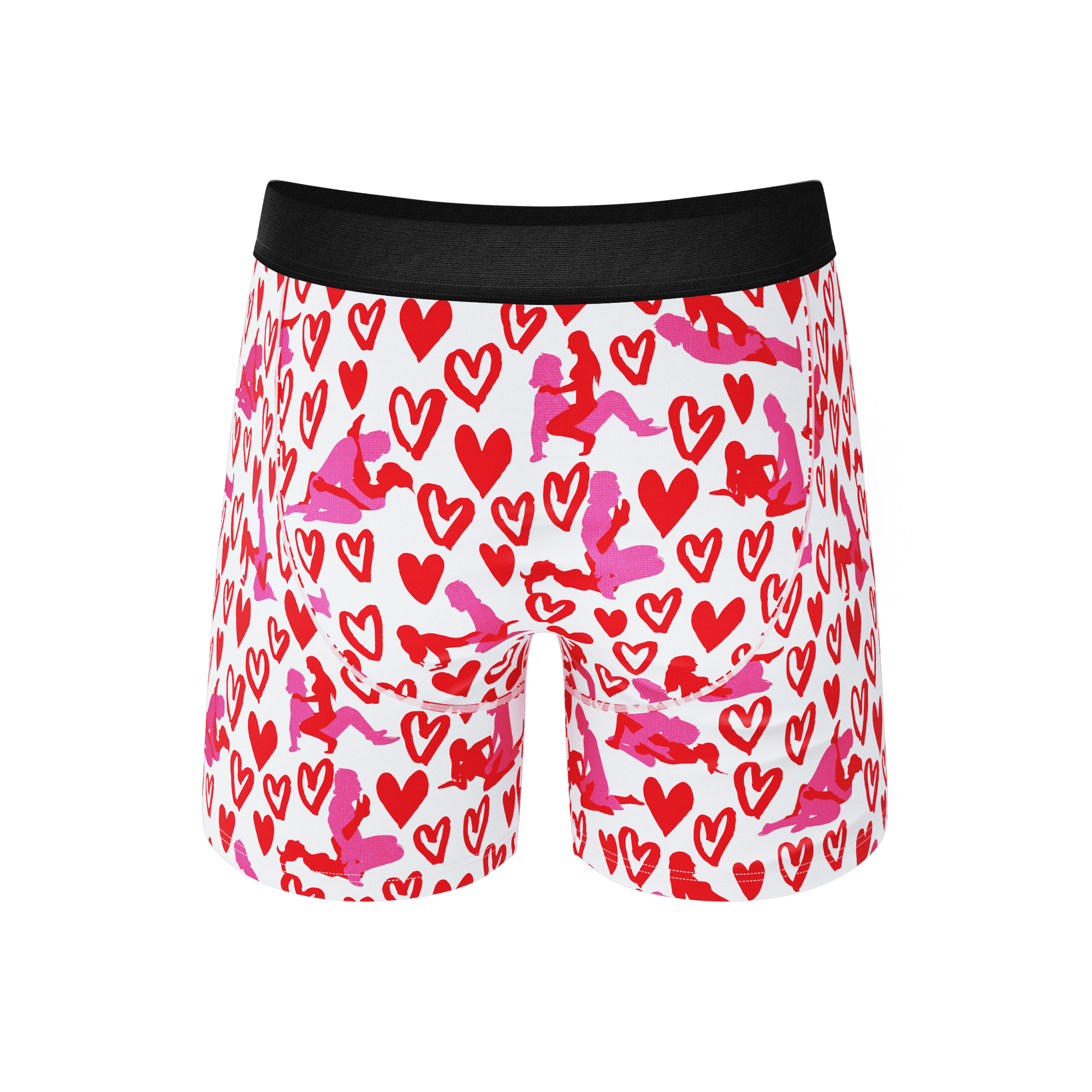 The Hot-Blooded Handbook - Shinesty Valentines Ball Hammock Pouch Underwear  3X 