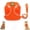 Orange, variant on Cat Harness and Leash, Retractable Cat Leash, Breathable Adjustable Vest Harnesses with Reflective Strip, Step-in Design & Night Safety