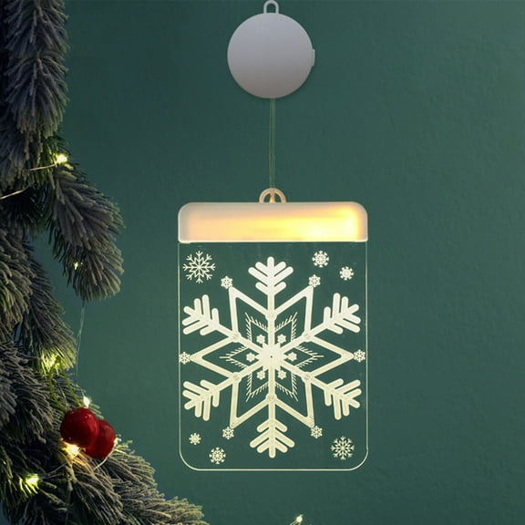 Gcvizuso Christmas Lights, String Lights, 2023 New Christmas Decorations LED Light String Acrylic Indoor Christmas Holiday Small Lanterns
