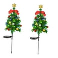 thumbnail image 1 of Luces solares para de Navidad, dos modos de trabajo para exteriores, estaca de jardín, 12 LED, luces navideñas para vacaciones, Patio, Zulema Luz exterior, 1 of 8