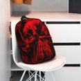 thumbnail image 3 of Lukts The Red Head Skull Pattern 15 Inch Student Backpack, Waterproof Laptop Backpack with Adjustable Shoulder Straps, Lightweight Travel, Campus Backpack, Unisex, 3 of 6