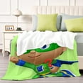 thumbnail image 4 of Throw Blanket for Super Why Bed Couch Soft Warm Flannel Blanket for Kids Boys Girls Gifts Home Decor 40x50 Inch, 4 of 7