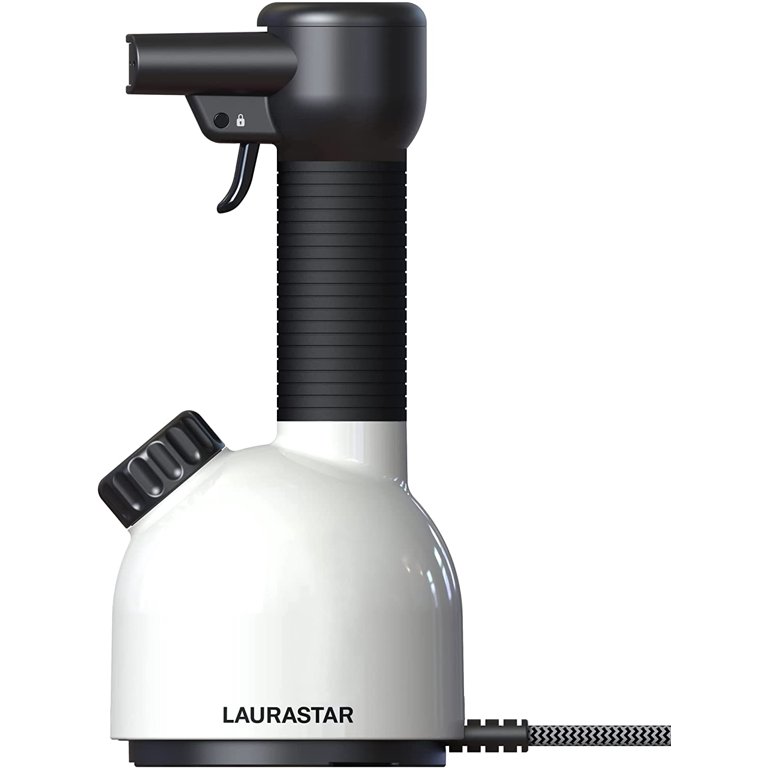 LAURASTAR IGGI ホワイト Laurastar IGGI Handheld Steamer in Pure White: Disinfects Fabrics