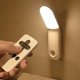 thumbnail image 1 of Lámpara nocturna LED magnética con 3 modos de color y brillo ajustable: lámpara adhesiva recargable regulable para dormitorio, pasillo, cocina y uso en exteriores., 1 of 6