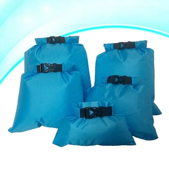 ORDDIART 5-Pack Small Bags for Kayaks and Boats, Polyester with PU Coating, Perfect Outdoor Adventure Gear Storage