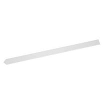 Blank Warning Stake, Reinforced Polymer, Non-Reflective, 66 Height, White