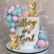 thumbnail image 4 of 5 adornos para tartas, bolas doradas y plateadas, para hacer tú mismo, para cumpleaños, cupcakes, baby shower, bodas, 4 of 5