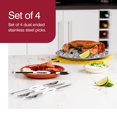 thumbnail image 3 of Pinchos para Mariscos Zyliss de Acero Inoxidable con Doble Punta, 3 of 8