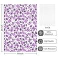 thumbnail image 2 of 6 Pcs Funny Kitchen Towels,Purple Butterfly Flower Pattern Microfiber Dish Towels,Kitchen Tea Towels,Kitchen Towel Set (18" X 26"), 2 of 7