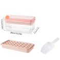thumbnail image 2 of Deals Of The Day Clearance Prime Ice Cube Tray Ice Trays For Freezer Ice Cube Tray With Lid And Making 64 Pcs Ice Cubes Coffee With 2 Trays Ice Container &Cover Fre Yellow, 2 of 3
