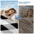 thumbnail image 2 of Black White Plaid Cooling Blanket,Lightweight Breathable Summer Throw Blanket with Double Sided Cold Effect,Spring Farmhouse Buffalo Checkered Picnic Blankets Bed Sheet for Hot Sleepers 40"x60", 2 of 8