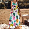 thumbnail image 2 of Flamingo Pattern Fine Art Sleeveless Dress Summer Dress Woman 2025, 2 of 7