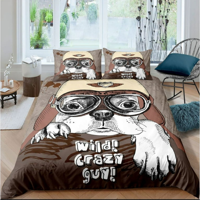 Pug comforter hotsell set walmart