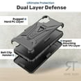 thumbnail image 4 of Samsung Galaxy A13 5G Dual-Layer Holster Case Kickstand, 4 of 6