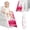 Pink, variant on Beavtaens Potty Training Toilet Seat, Upgrade Foldable Step Stool with Adjustable Ladder, for Ages 1-3
