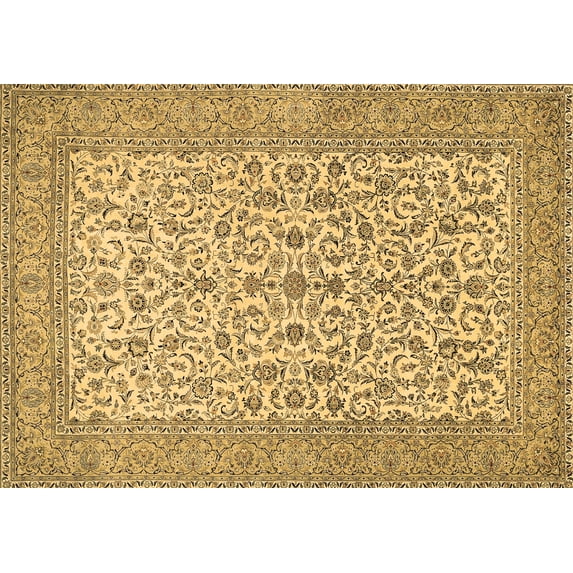 Ahgly Company Indoor Rectangle Persian Brown Traditional Area Rugs, 2' x 5'
