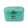 thumbnail image 1 of 1PC Portable Medicine Box Dust-Proof Pill Box Medication Chest Household Storage Box for Home Shop, 1 of 8