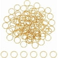 thumbnail image 6 of About 400Pcs 24K Gold Plated Jump Rings Stainless Steel Open Jump Rings 8mm Round Ring Metal Connectors Ring for Jewelry Making and Earring Bracelet Pendant Keychain Accessories, 6 of 9