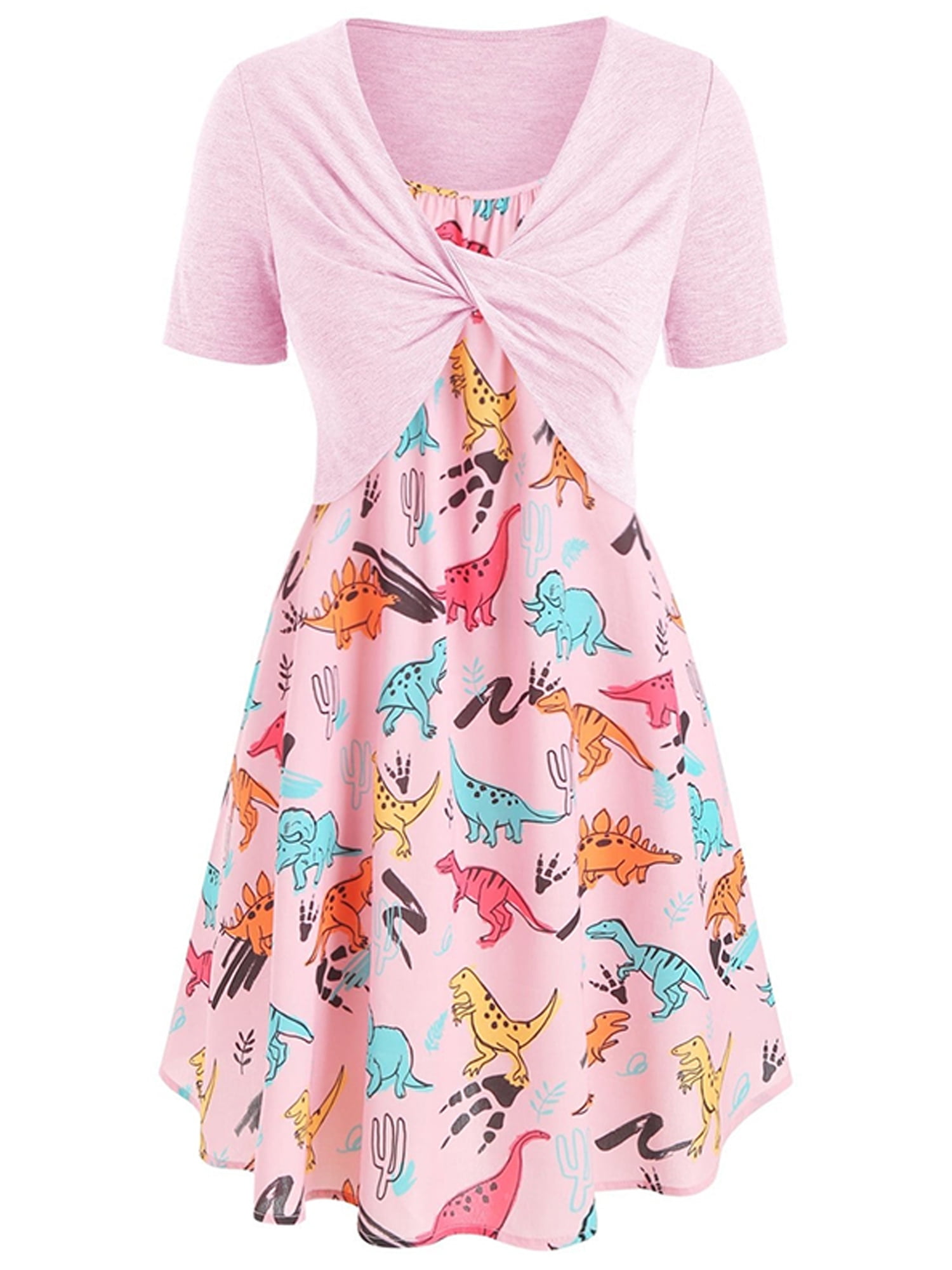 dinosaur summer dress