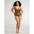 thumbnail image 4 of Sofia by Sofia Vergara Women's and Plus Sandra One Piece Swimsuit, Sizes XS-3X, Cups D/DD Available, 4 of 4