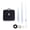 All white, variant on Clock Accessory Wall Clock Movement Mechanism Replacement-Parts Clock Motor Movement