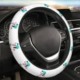 thumbnail image 5 of Honeii Pet Care Grooming Print Stretch Elastic Steering Wheel Cover - Universal 15", Fits Sedans, SUVs, Vans, & Trucks Effortlessly, 5 of 6