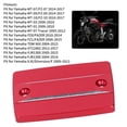 thumbnail image 4 of Front Brake Fluid Reservoir Cap Aluminum Alloy Cover Fit for Yamaha MT-07/09 FZ1/FZ8 XJ6Red, 4 of 4