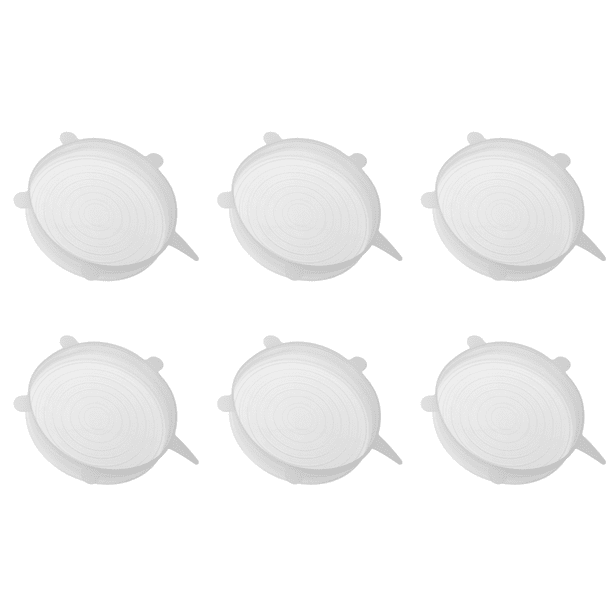 Tapas Silicona Elásticas Reutilizables Resistentes Al Calor Cubierta para Cuenco Envolver Alimentos (16cm)