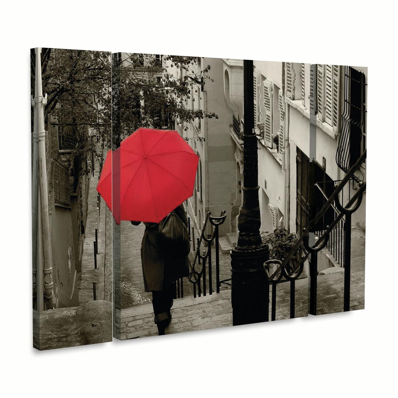 Trademark Fine Art 'Paris Stroll II' Canvas Art by Sue Schlabach