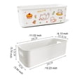 thumbnail image 4 of Injueey White Sturdy And With Polished Sides Odorless Use Basket Storage Long-term Environmentally With Storage Durable Type2 NO2, 4 of 6