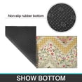 thumbnail image 6 of Pioneer Flower Floral Print Pattern Kitchen Rugs Sets Of 2,Anti Fatigue Kitchen Mat Rugs Non Slip Washable,Decorative Kitchen Floor Mats for Kitchen,Sink,Laundry,17"x30"+17"x47", 6 of 7