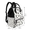 thumbnail image 2 of Easygdp Funny Chicken para Bolsa de Bebé de Gran Capacidad con Múltiples Bolsillos, Bolsa de Pañales para Padres, Bolsa de Viaje Organizada y Elegante, 2 of 6