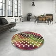 thumbnail image 3 of Ahgly Company Indoor Rectangle Patterned Brown Red Area Rugs, 8' x 12', 3 of 6