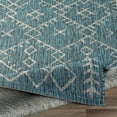 thumbnail image 5 of Hauteloom Rapelje Living Room, Bedroom Patio Outdoor Area Rug - Bohemian/Global - Blue, Black, Gray - 6'7" x 9', 5 of 14
