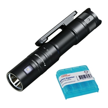 Fenix LD12R Dual Light 600 lumen Rechargeable EDC Flashlight   LumenTac Organizer