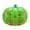 green, variant on 2.8" Halloween Pumpkin Squeeze Toy, Glossy Soft Rubber Figure (3 Styles)