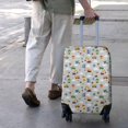 thumbnail image 3 of Cartoon Construction Vehicles Houses Luggage Cover Fashion Suitcase Cover Baggage Covers Fit 25-28 Inch Luggage (Go Travel), 3 of 5