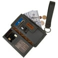 thumbnail image 7 of Wrangler Minimalist Wristlet Wallet with Phone Slot & RFID Protection & Smooth Zipper, Gray, 7 of 7