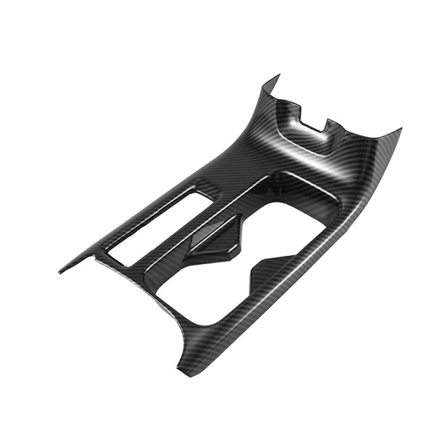 Pegatinas embellecedoras Yuxing para portavasos de agua de la consola central Fibra de carbono para -V XRV XR-V 2022 2023