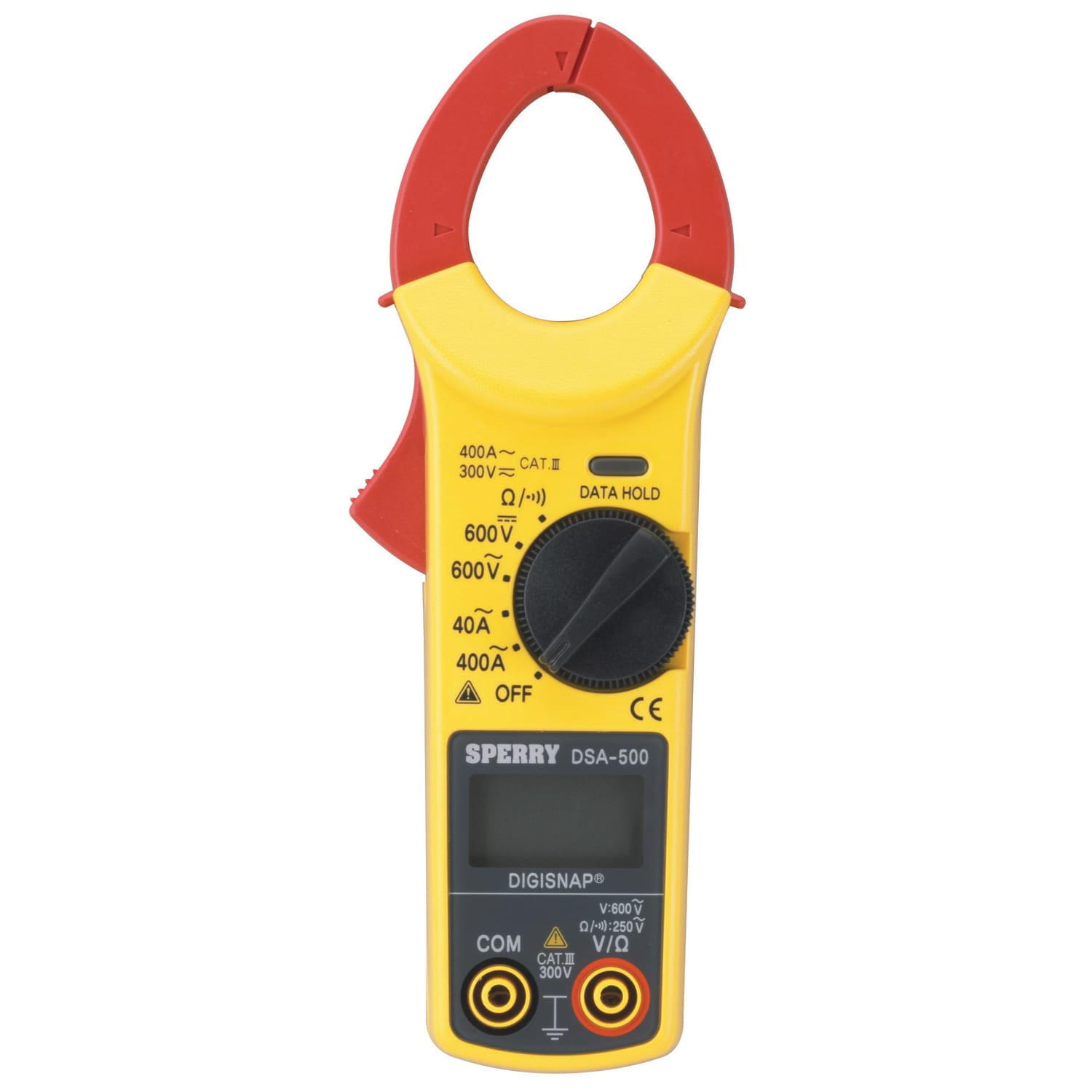 5 Function 400 Amp Digital NonContact SnapAround Clamp Meter
