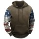 thumbnail image 1 of Sudadera con capucha para hombre, estilo casual, con estampado de la antigua Grecia, para deportes, blusa de poliéster., 1 of 4