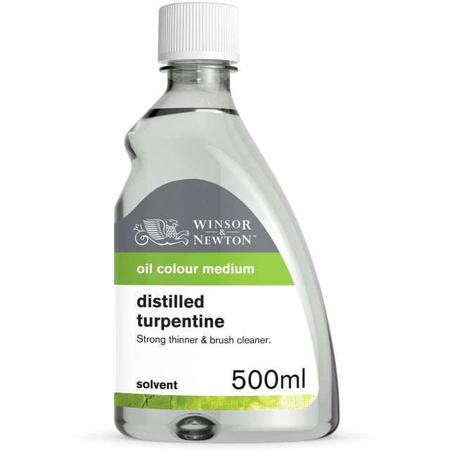 Winsor & Newton Trementina Destilada Botella De 500 Ml (16,9 Oz)