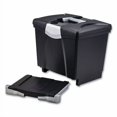 thumbnail image 4 of File Box with Tray, Letter, 11.5" x 14.3" x 13", Black, 4/Carton, 4 of 4