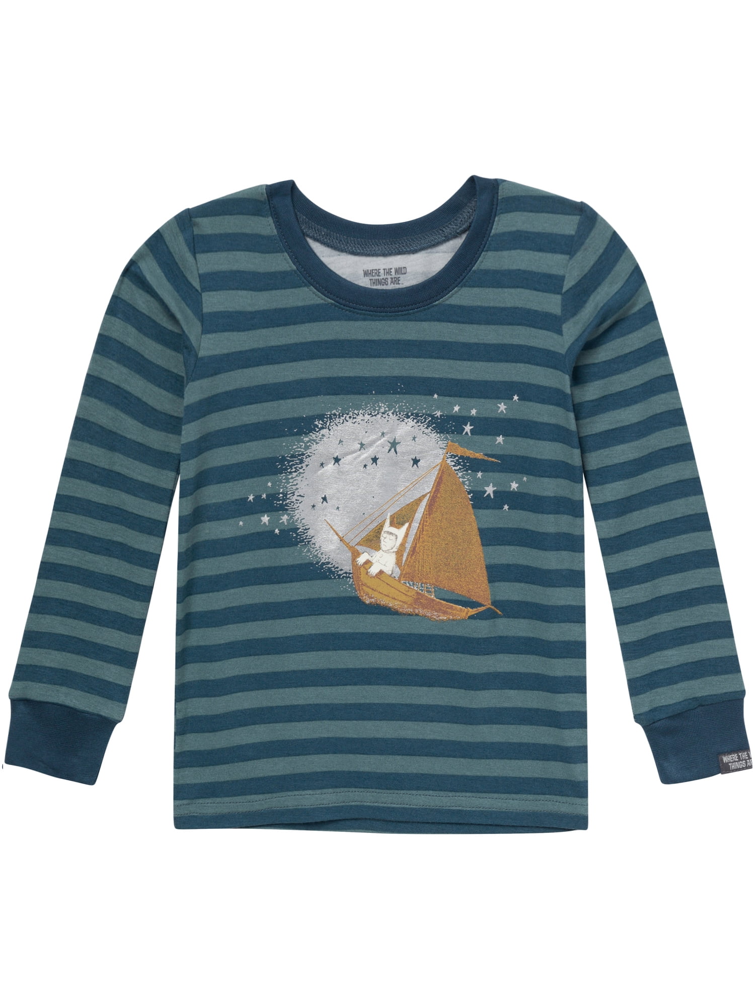 Modern Moments x Where the Wild Things Are Toddler Neutral Pajama Set, 2-Piece, Sizes 12M-5T