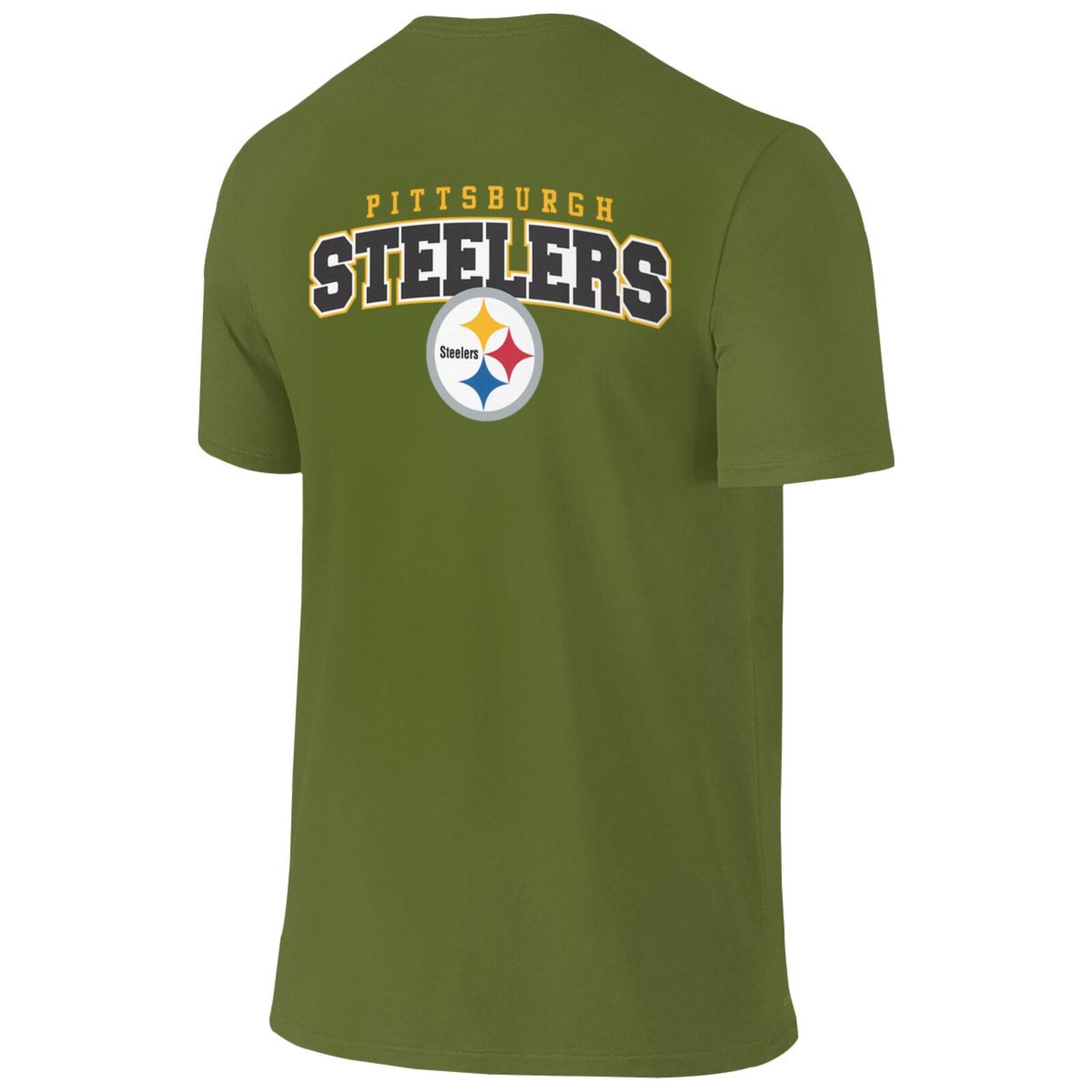 Pittsburgh_Steelers Men's Fan Cotton T-Shirt Crew Neck Print Top ...