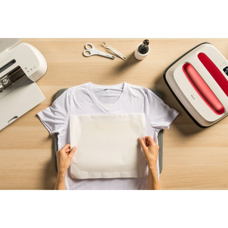 Cricut T-Shirt Uomo Bianca Girocollo – Supporto Vergine Per Trasferimenti Infusible Ink E Termoadesivi, Taglia Unica (leggere Descrizione)