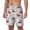 White, variant on Trains pattern Mens Swim Trunks with Compression Liner Stretch Beach Shorts Quick Dry with Zipper Pockets No-Chafing Board Shorts-Large