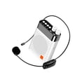 thumbnail image 1 of Sidaley Megáfono inalámbrico K7 UHF, altavoz con pantalla LED para enseñanza de profesores, guía turística, amplificador de voz, altavoz Cables de audio/vídeo blanco, 1 of 6